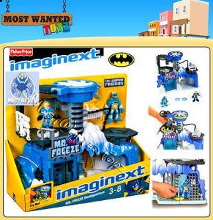 NEW Imaginext DC Super Friends  Mr Freeze Headquarters Playset 