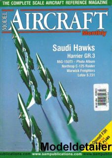 Model Aircraft Monthly V.2 N.5 F3H Demon Hawk Harrier MiG 15UTI Letov 