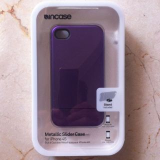 Incase Metallic Slider Case  Plum for iPhone 4S/4 CL59933 NIP