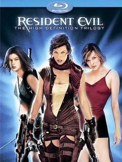 Resident Evil The High Definition Trilogy Blu ray Disc, 2008, 3 Disc 