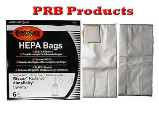 Model X9 G9 HEPA Type X Bag Fits Simplicity Synergy Upright Vacuum 