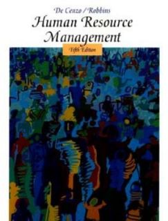 Human Resource Management by David De Cenzo and Stephen P. Robbins 