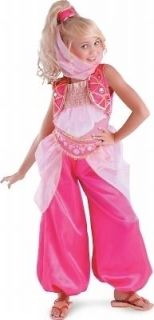 BARBIE Genie Costume child Arabian Night Princess Aladdin Harem S 4 