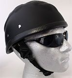 3D Skull Matt Black Sons of Anarchy Style USA Novelty Helmet Chopper 