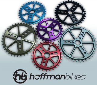 Hoffman Bikes Dinky Sprocket Chainwheel Chain Ring BMX 32T BLACK 