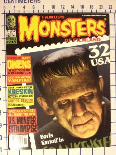 Famous Monsters of Filmland Magazine #218 Rare NM High Grade Unread 