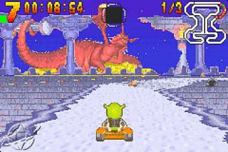 Shrek Swamp Kart Speedway Nintendo Game Boy Advance, 2002