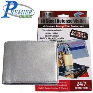 Premier RFID Blocking Stainless Steel Wallet