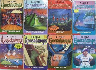 Lot of 52 Goosebumps R.L. Stine Spooky Scary Childrens Kids Books