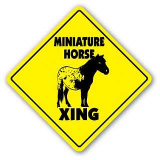   HORSE CROSSING Sign xing gift novelty pony bit saddle feed treats
