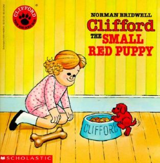 Clifford the Small Red Puppy by Norman Bridwell 1985, Paperback 