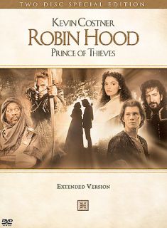 Robin Hood Prince of Thieves DVD, 2003, 2 Disc Set, Special Edition 