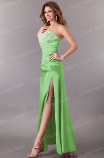 LA Stock Bridesmaid Formal Ball Party Gown Prom Evening Cocktail Long 