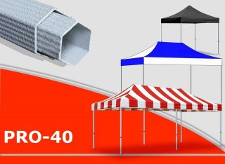   Eurmax pop up commercial outdoor canopy tent gazebo w / rolling bag