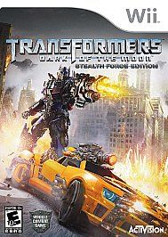 Transformers Dark of the Moon    Stealth Force Edition Wii, 2011 