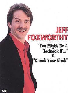 Jeff Foxworthy Check Your Neck You Might Be A Redneck If DVD, 2004 