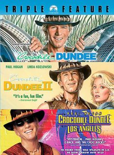 Crocodile Dundee Triple Feature (DVD, 2007, 3 Disc Set) (DVD, 2007)