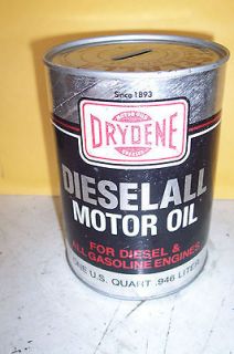 DIESELALL Motor Oil Qt Can BANK for Diesel & Gasoline Engines