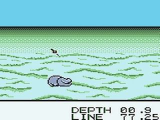 Black Bass Lure Fishing Nintendo Game Boy Color, 1999