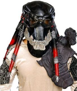Predator Deluxe Overhead License Men Costume Latex Mask