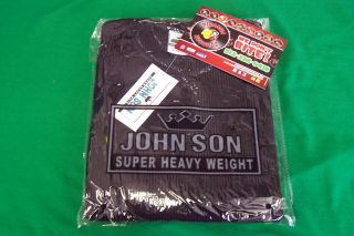 John Son Heavy Weight BLACK LONG SLEEVE THERMAL 60% Cotton Piranha 
