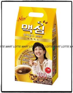 MAXIM KOREAN INSTANT COFFEE SUGAR CREAM MIX STICK POUCH 12g 100PC 