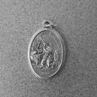 ST Saint MARY MAGDALEN Medal Charm Pendant Chain Keyring Mobile Phone 