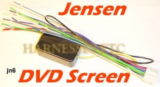 JENSEN DVD Screen Wire Harness VM9213 VM9313 VM9413 NEW