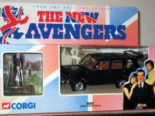 Corgi Range Rover The Avengers & John Steed Figure