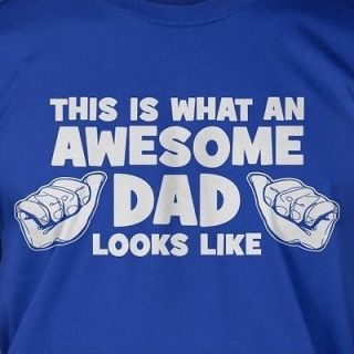 Awesome Dad Funny Christmas Fathers Day Gift Idea Family Geek Tee T 