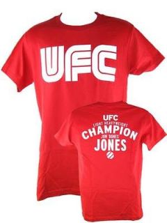 UFC Billboard Jon Bones Jones Red Light Heavyweight Champion T shirt