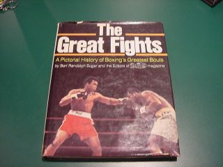 AWESOME The Great Fights Ring Magazine HC Book, Muhammad Ali, Bert 
