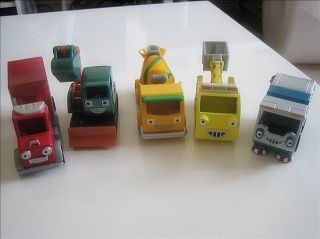 new lot of 5pcs learning curve bob the builder diecast from china 