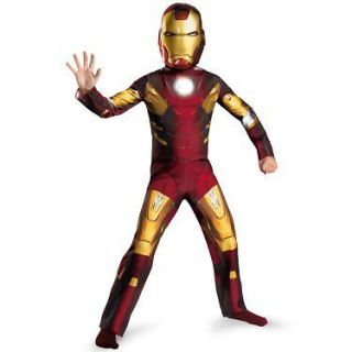 The Avengers Iron Man Mark 7 Classic Movie Child Costume 3/4T 3T 4T XS