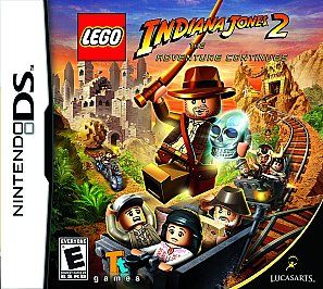 LEGO Indiana Jones 2 The Adventure Continues (Nintendo DS, 2009)