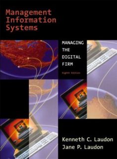   Systems by Jane P. Laudon and Kenneth C. Laudon 2003, Hardcover