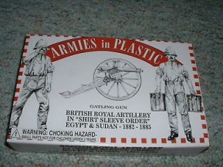 Armies in Plastic 1/32 British Gatling Gun Egypt Sudan