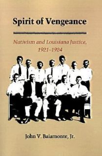   Justice, 1921 1924 by John V., Jr. Baiamonte 1986, Paperback