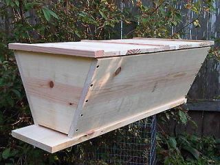 28 Assembled Top Bar Bee Hive with 18x16 3/4 Top Bars Beekeeping 