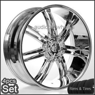 22 inch Wheels and Tires for Land Range Rover, FX35 Rims