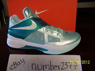 Nike Air ZOOM KD Kevin Durant IV 4 Easter Mint Candy size 7 Y