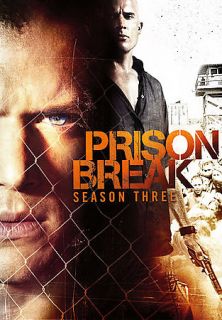 Prison Break   Season 3 DVD, 2009, 4 Disc Set Checkpoint Pan and Scan 