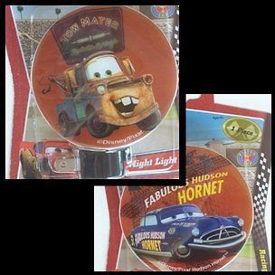 Disney Kids Cars Hudson Hornet Blue Tow Mater Brown Night Light NEW