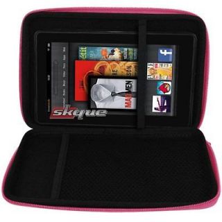 pink eva strong zipper case cover for  kindle fire hd 
