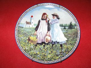 Anne of Green Gables Second Issue Kindred Spirits Collector Plate 