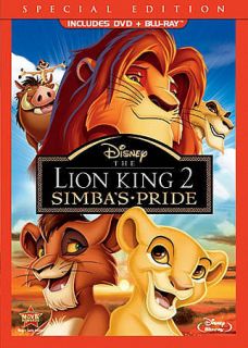 The Lion King 2 (Blu ray/DVD, 2011, 2 Disc Set, Diamond Edition; Combo 