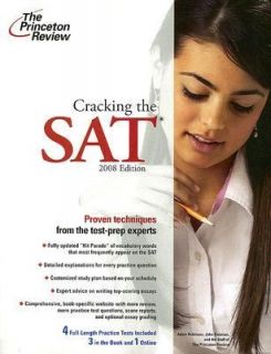 Cracking the SAT by John Katzman, Adam Robinson and Princeton Review 