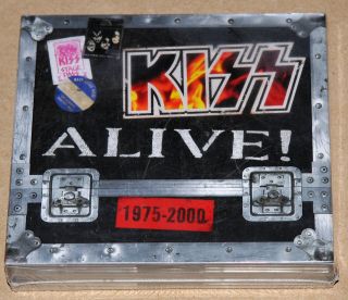 KISS   ALIVE 1975 2000, ORG 2006 USA 4CD BOX SET, NEW   SEALED!