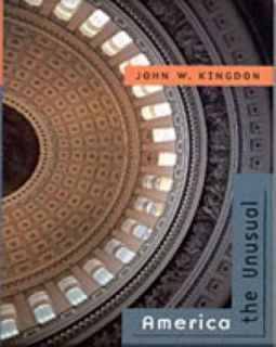 America the Unusual by John W. Kingdon 1998, Paperback