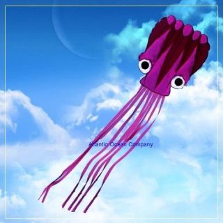 5m flying giant octopus parafoil sport kite toy stunt time